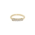 Goldring mit Zirkonen