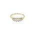 Goldring mit Zirkonen