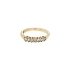 Goldring mit Zirkonen