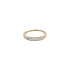 Goldring mit Zirkonen