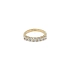 Goldring mit Zirkonen
