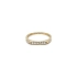 Goldring mit Zirkonen
