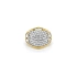 Gold Damenring mit Zirkonen