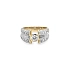 Goldring mit Zirkonen