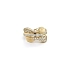 Goldring mit Zirkonen