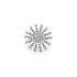 Ring mit Zirkonias in Gold-Kombination
