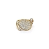 Goldring mit Zirkonen