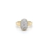 Goldring mit Zirkonen