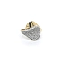 Goldring mit Zirkonen