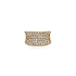 Goldring mit Zirkonen
