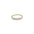 Goldring mit Zirkonen