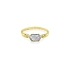 Goldring mit Zirkonen