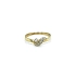 Goldring mit Zirkonen