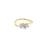 Goldring mit Zirkonen