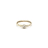 Gold Verlobungsring mit Zirkon