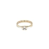 Gold Verlobungsring mit Zirkon