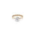 Gold Verlobungsring mit Zirkon