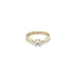 Gold Verlobungsring mit Zirkon