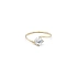 Gold Verlobungsring mit Zirkon