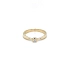 Gold Verlobungsring mit Zirkon