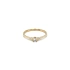 Gold Verlobungsring mit Zirkon