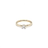 Gold Verlobungsring mit Zirkon