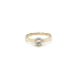 Gold Verlobungsring mit Zirkon