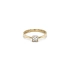 Gold Verlobungsring mit Zirkon