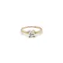 Gold Verlobungsring mit Zirkon