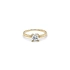 Gold Verlobungsring mit Zirkon