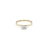 Gold Verlobungsring mit Zirkon