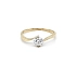 Gold Verlobungsring mit Zirkon