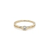 Gold Verlobungsring mit Zirkon