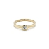 Gold Verlobungsring mit Zirkon