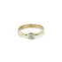 Gold Verlobungsring mit Zirkon