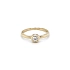 Gold Verlobungsring mit Zirkon
