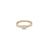 Gold Verlobungsring mit Zirkon