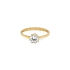 Gold Verlobungsring mit Zirkon