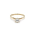 Gold Verlobungsring mit Zirkon