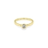 Gold Verlobungsring mit Zirkon
