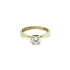 Gold Verlobungsring mit Zirkon