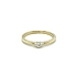 Gold Verlobungsring mit Zirkon