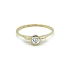 Gold Verlobungsring mit Zirkon