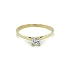 Gold Verlobungsring mit Zirkon