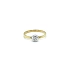 Gold Verlobungsring mit Zirkon