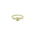 Gold Verlobungsring mit Zirkon
