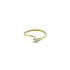 Gold Verlobungsring mit Zirkon