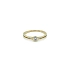 Gold Verlobungsring mit Zirkon