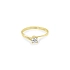 Gold Verlobungsring mit Zirkonen