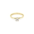 Gold Verlobungsring mit Zirkon